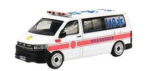 Tiny City TW26 Volkswagen T6 Taiwan Fire Services Department Ambluance (Diecast Car)