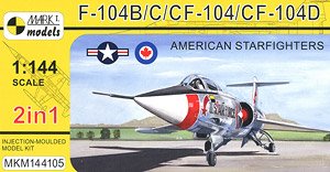 F-104B/C/CF-104/CF-104D 「北米スターファイター」 (プラモデル)