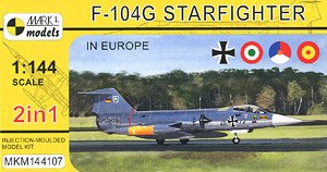 F-104G Starfighter `in Europe` (2in1) (Plastic model)