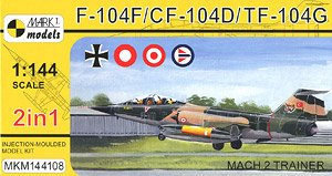 F-104F/CF-104D/TF-104G 「マッハ2トレーナー」 (プラモデル)
