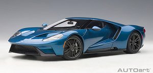 Ford GT 2017 (Metallic Blue) (Diecast Car)