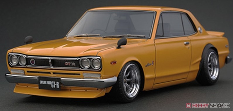 Nissan Skyline 2000 GT-R (KPGC10) Brown (ミニカー) その他の画像1