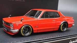 Nissan Skyline 2000 GT-R (KPGC10) Red (Diecast Car)