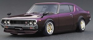 Nissan Skyline 2000 GT-R (KPGC110) Purple (Diecast Car)
