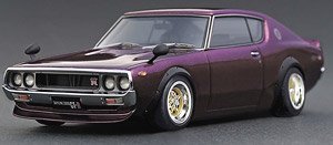 Nissan Skyline 2000 GT-R (KPGC110) Purple (ミニカー)