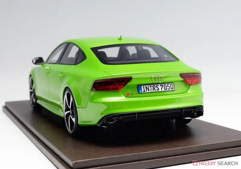 Audi RS7 2017 sportback performance Apple Green Metallic (ミニカー) 商品画像3