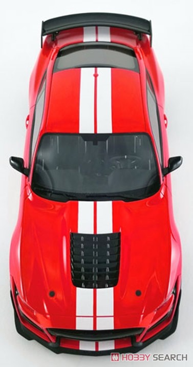 2020 フォード マスタング シェルビー GT500 (レッド/ストライプ) US Exclusive (ミニカー) 商品画像4