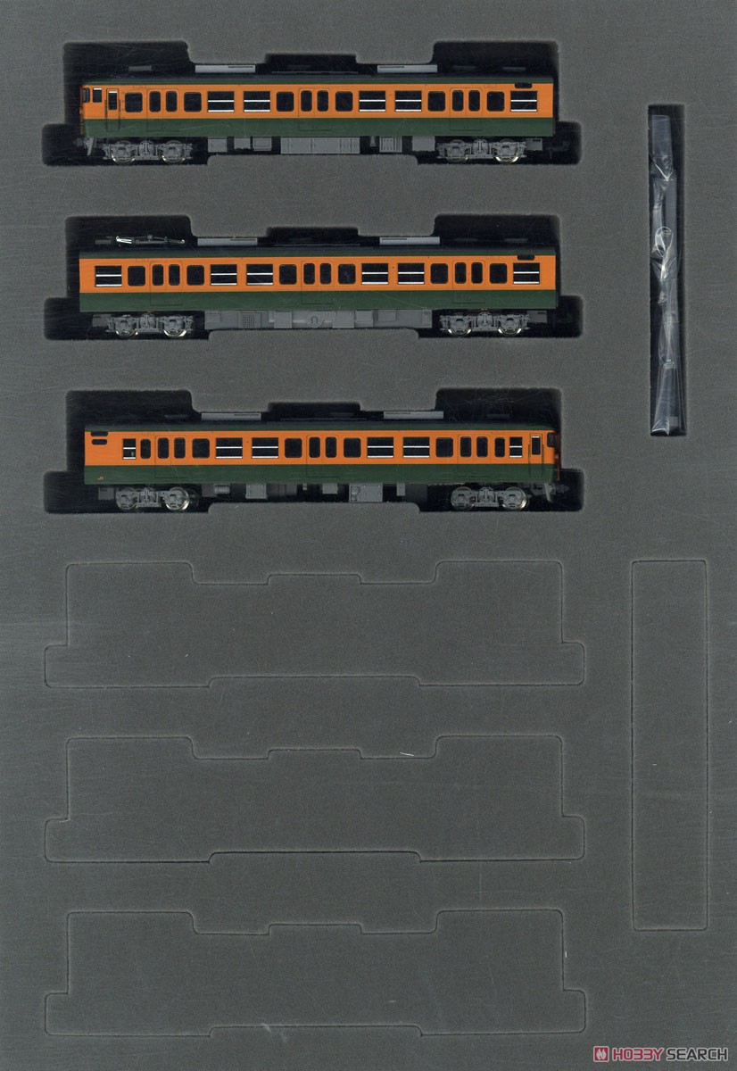 J.R. Suburban Train Series 115-2000 (Central Japan Railway) Set (3-Car Set) (Model Train) Item picture1