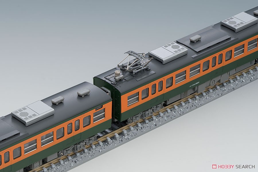 J.R. Suburban Train Series 115-2000 (Central Japan Railway) Set (3-Car Set) (Model Train) Item picture9