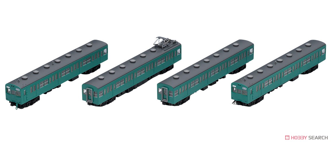 国鉄 103-1000系 通勤電車 (常磐・成田線・非冷房車) 基本セット (基本・4両セット) (鉄道模型) 商品画像1