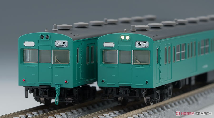 J.N.R. Commuter Train Series 103-1000 (Joban / Narita Line / Non Air-Conditioned Car) Standard Set (Basic 4-Car Set) (Model Train) Item picture10