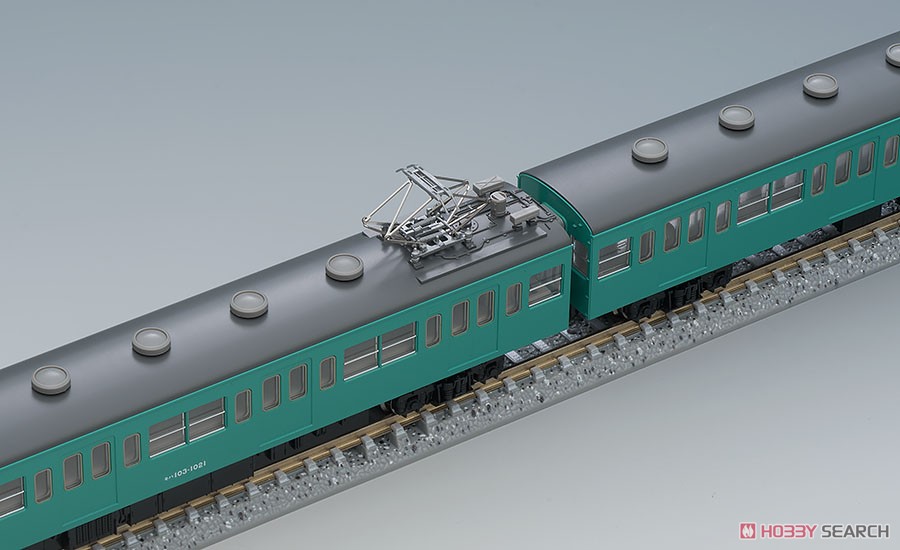J.N.R. Commuter Train Series 103-1000 (Joban / Narita Line / Non Air-Conditioned Car) Standard Set (Basic 4-Car Set) (Model Train) Item picture11