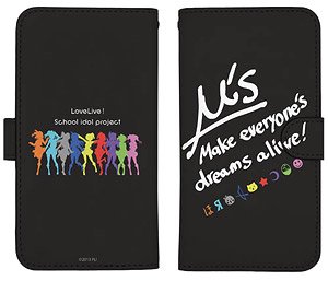 Love Live! Muse Notebook Type Smart Phone Case 138 (Anime Toy)
