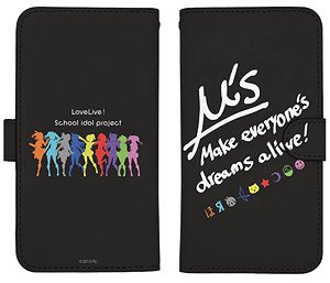 Love Live! Muse Notebook Type Smart Phone Case 148 (Anime Toy)