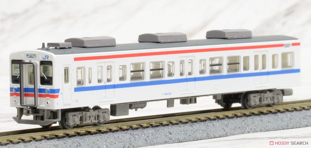 The Railway Collection J.R. Series 105 Improved Car 30N Renewed Car Ube/Onoda Line (U10 Formation) (2-Car Set) (Model Train) Item picture11
