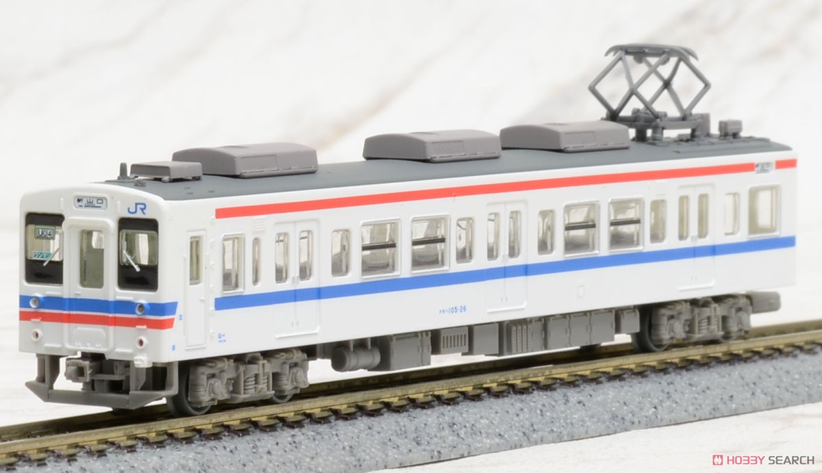 The Railway Collection J.R. Series 105 Improved Car 30N Renewed Car Ube/Onoda Line (U10 Formation) (2-Car Set) (Model Train) Item picture7