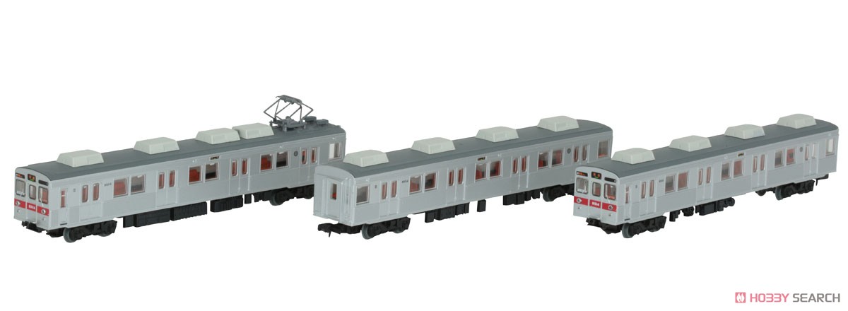 鉄道コレクション 長野電鉄 8500系 (T4編成) (3両セット) (鉄道模型) 商品画像1