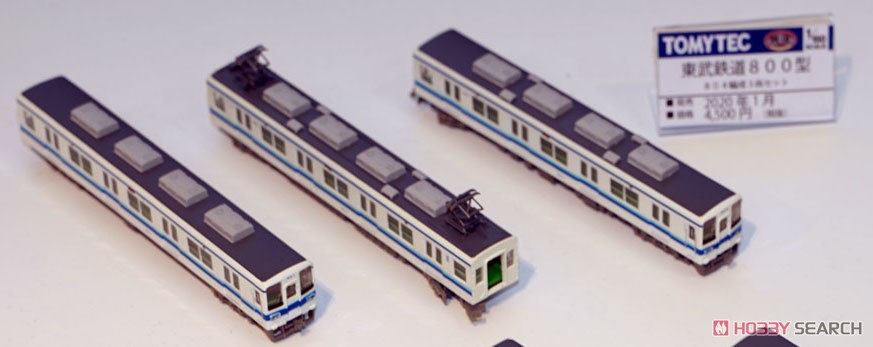 鉄道コレクション 東武鉄道 800型 804編成 (3両セット) (鉄道模型) その他の画像2