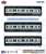 The Railway Collection Tobu Railway Type 800 Formation 804 (3-Car Set) (Model Train) Package1