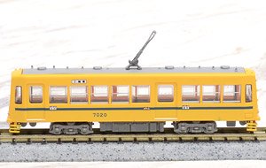 The Railway Collection Bureau of Transportation Tokyo Metropolitan Government Type 7000 (#7020/Un-air-conditioned) (Model Train)