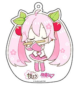 [Hirosaki Nebuta Festival] x [Sakura Miku] Acrylic Key Ring (4) Ill.by Najo (Anime Toy)