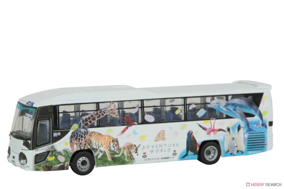 The Bus Collection Meiko Bus Panda Shirahama Express `Mirai o Tsunagu Smile Bus` (Model Train) Item picture1