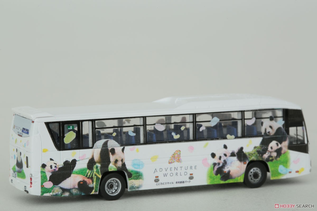 ザ・バスコレクション 明光バス パンダ白浜エクスプレス 未来をツナグSmileバス (鉄道模型) 商品画像6
