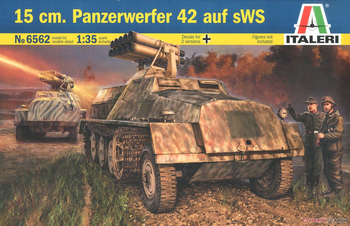 15 cm. Panzerwerfer 42 auf sWS (Plastic model) パッケージ1