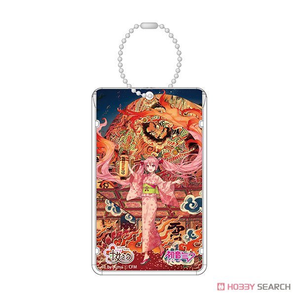 [Hirosaki Nebuta Festival] x [Sakura Miku] IC Card Case (USUa) Ill.by iXima (Anime Toy) Item picture1