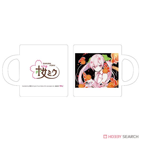 「弘前ねぷたまつり」×「桜ミク」 マグカップ ill.by 木屋町 (キャラクターグッズ) 商品画像1