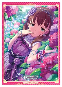 The Idolm@ster Cinderella Girls A3 Tapestry Clear Poster Mayu Sakuma Love Waiter Ver. (Anime Toy)