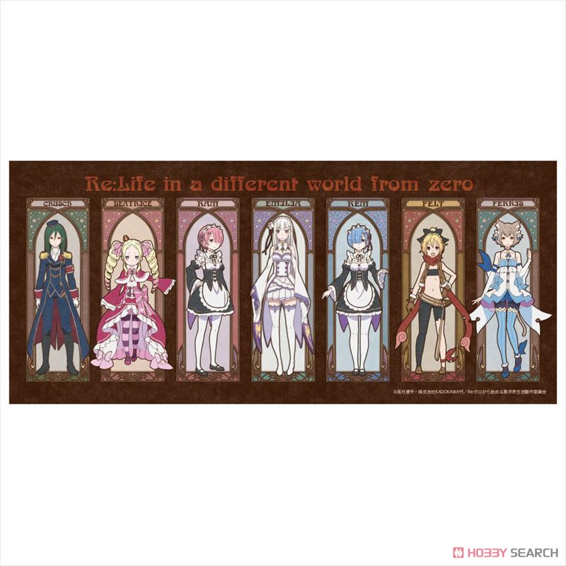 Re: Life in a Different World from Zero Art Nouveau Series Sport Towel (Anime Toy) Item picture1