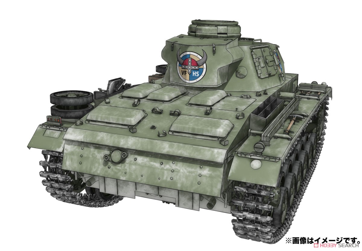 ガールズ&パンツァー最終章 III号戦車J型 ヴァイキング水産高校 (プラモデル) その他の画像2