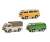 Set `40 Years VW T3` VW T3 Bus, Pick-up and Box Van, (Set of 3) (Diecast Car) Item picture1