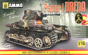 Panzer I Ausf. A Breda, Spanish Civil War Light Tank (Plastic model)