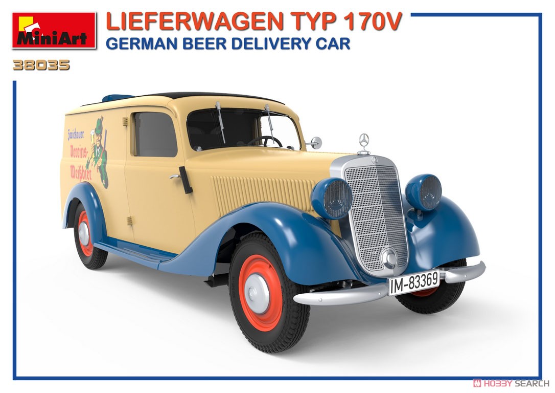 Lieferwagen Typ 170V German Beer Delivery Car (Plastic model) Other picture2
