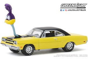 1970 Plymouth Road Runner with `The Loved Bird` Road Runner Air Grabber Figure (Diecast Car)