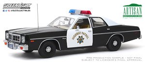 Artisan Collection - 1975 Dodge Coronet - California Highway Patrol (ミニカー)