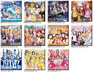 The Idolm@ster Million Live! Trading CD Jacket Can Badge (Set of 11) (Anime Toy)