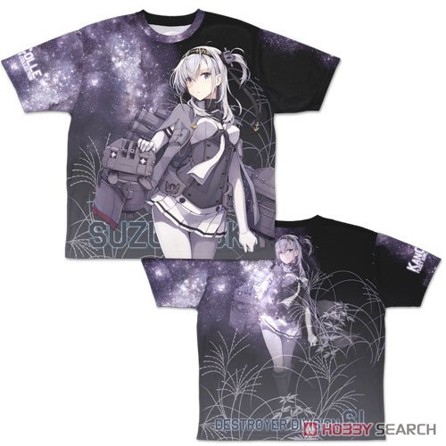 Kantai Collection Suzutsuki Double Sided Full Graphic T-Shirts S (Anime Toy) Item picture1