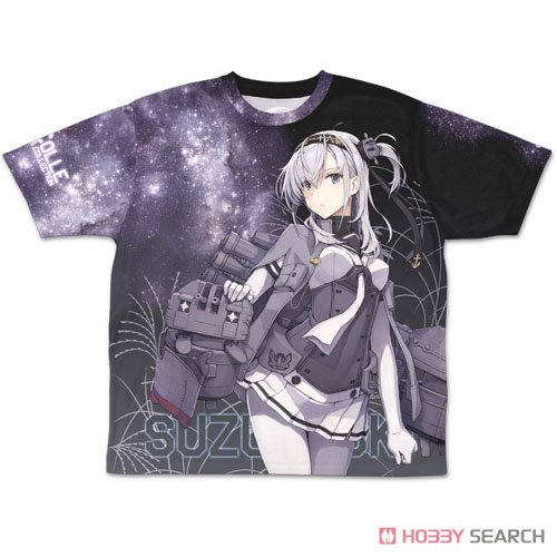 Kantai Collection Suzutsuki Double Sided Full Graphic T-Shirts S (Anime Toy) Item picture2