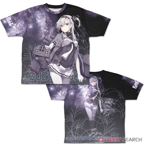 Kantai Collection Suzutsuki Double Sided Full Graphic T-Shirts M (Anime Toy) Item picture1