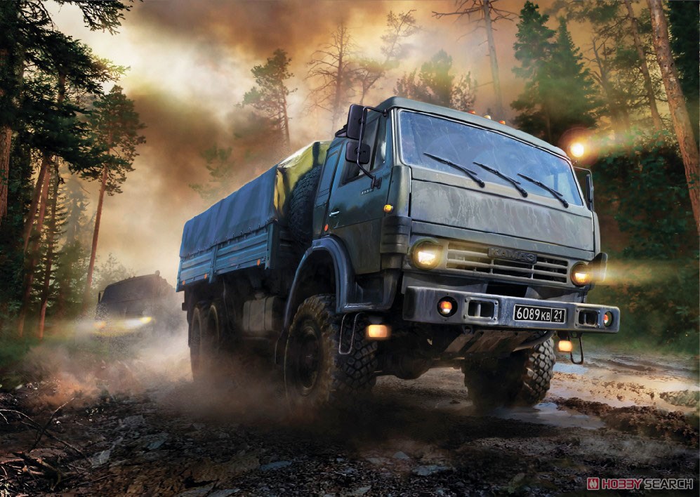 KAMAZ 5350 `ムスタング` ロシア6輪式軍用車 (プラモデル) その他の画像1