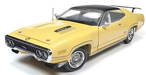 1971 プリムス GTX (MCACN) レモンツイスト イエロー (ミニカー)