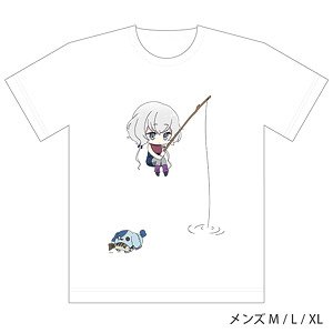 ゾンビランドサガ フルカラーTシャツ 紺野純子&ロメロ/釣り) Lサイズ (キャラクターグッズ)