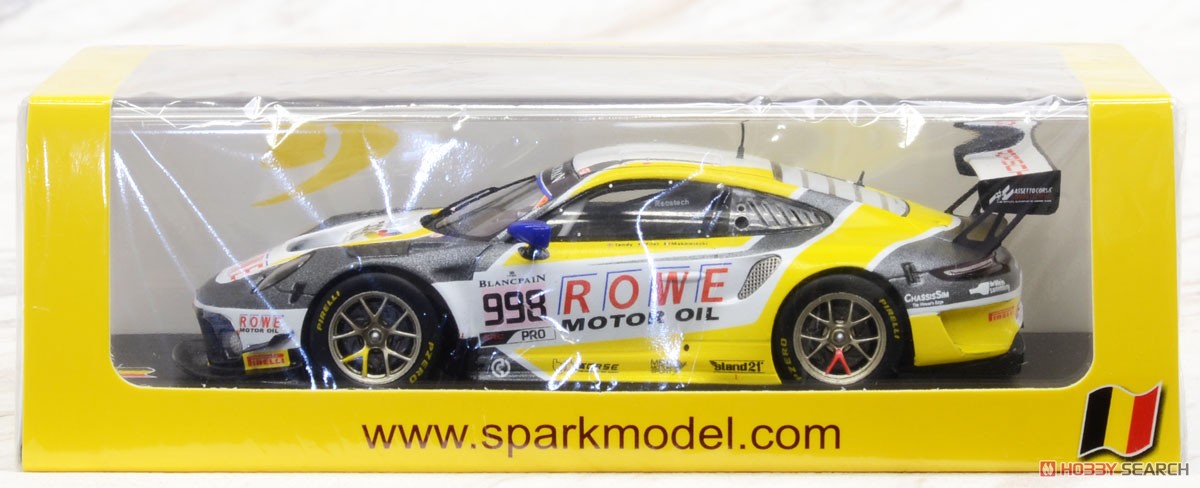 Porsche 911 GT3 R No.998 ROWE Racing 2nd 24H Spa 2019 F.Makowiecki P.Pilet N.Tandy (ミニカー) パッケージ1