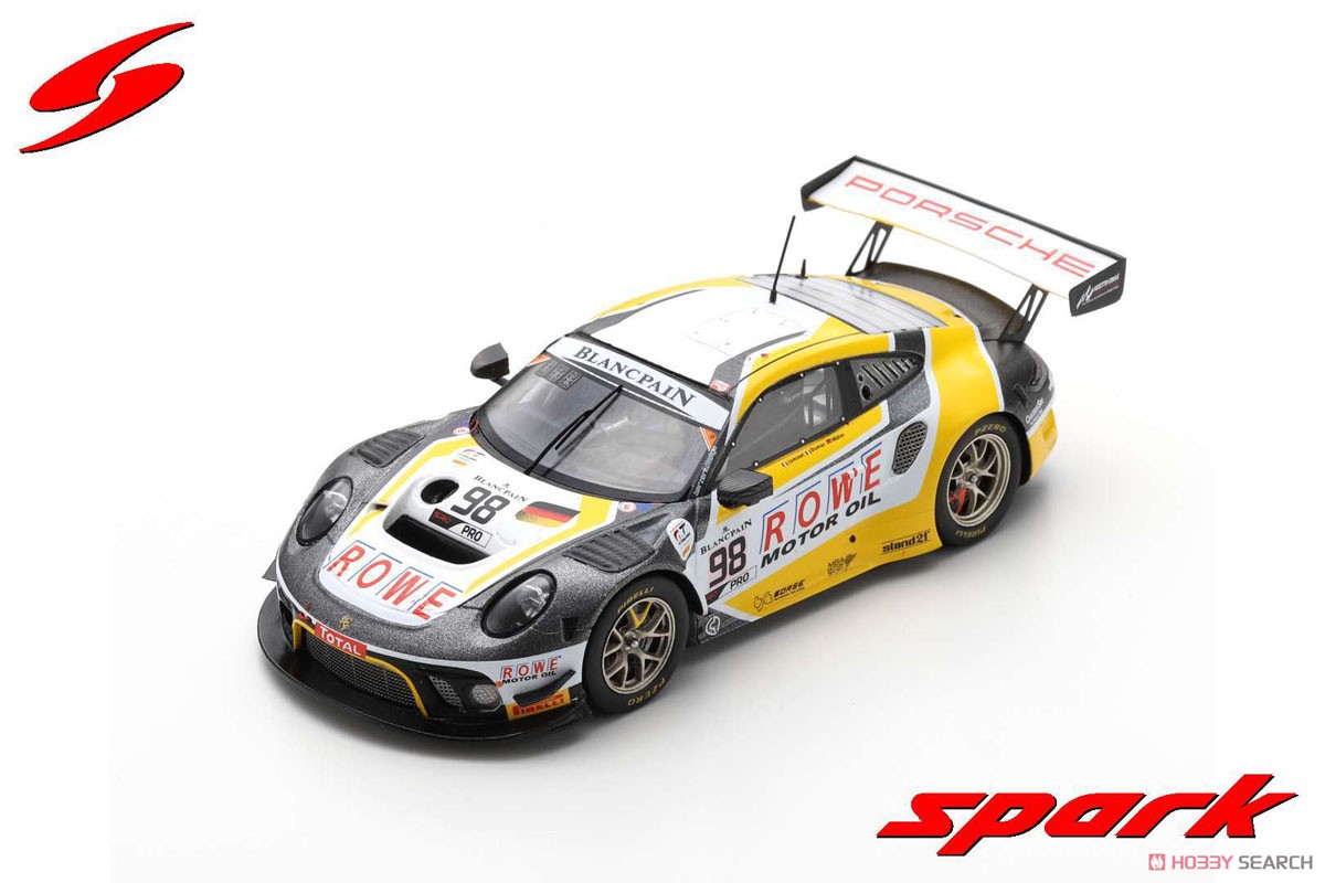 Porsche 911 GT3 R No.98 ROWE Racing 5th 24H Spa 2019 S.Muller R.Dumas M.Jaminet (ミニカー) 商品画像1