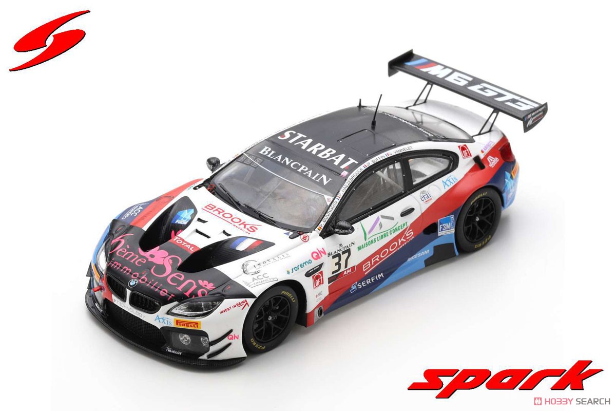 BMW M6 GT3 No.37 3Y Technology 24H Spa 2019 P.Bourgois P.Haezebrouck J-P.Buffin (ミニカー) 商品画像1