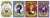 文豪ストレイドッグス タロットモチーフ A4クリアファイル4枚セット 中島・太宰・中原・フョードル (キャラクターグッズ) 商品画像1
