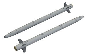 AIM-132 ASRAAM空対空ミサイル (2個入り) (プラモデル)